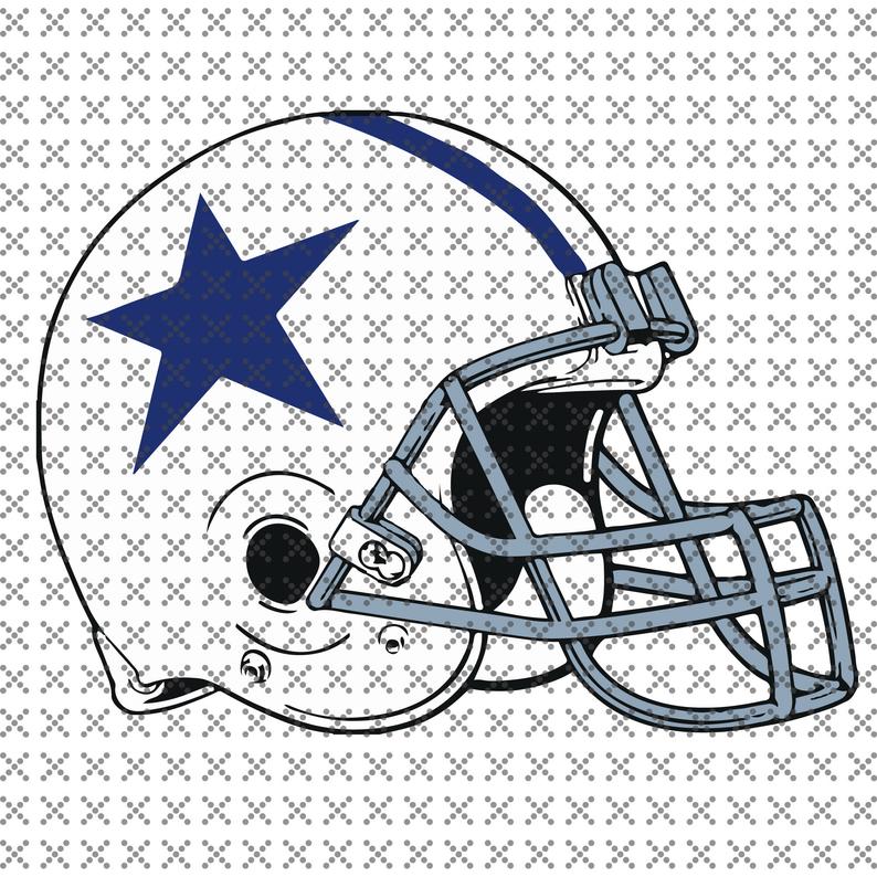 794x794 Printable Dallas Cowboys Clipart For Etsy