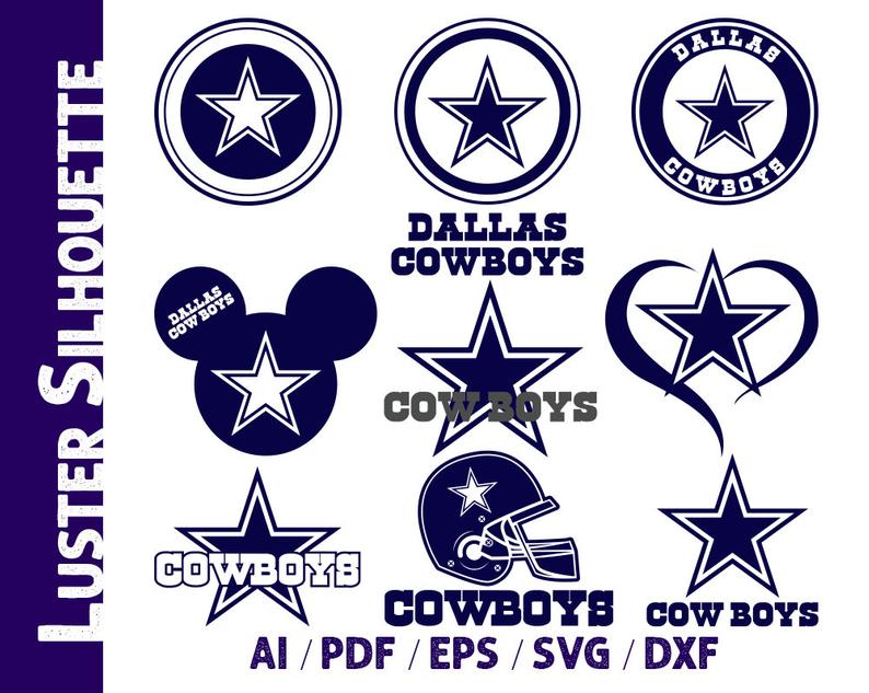 794x633 Dallas Cowboys Sports Silhouette Cowboys Vector Etsy