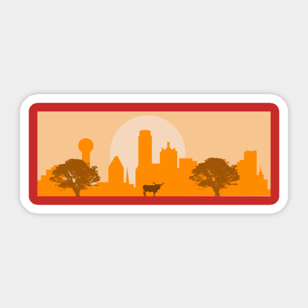 Dallas Skyline Vector 630x630 Dallas Skyline Vector