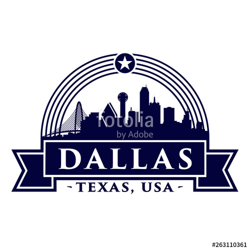 500x500 Dallas Logo Vector And Illustration Stock Image And Royalty