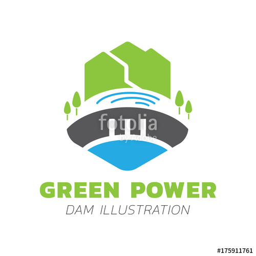 500x500 Dam Vector Illustration Stock Image And Royalty Free Vector