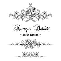 200x200 Damask Border Free Vector Art