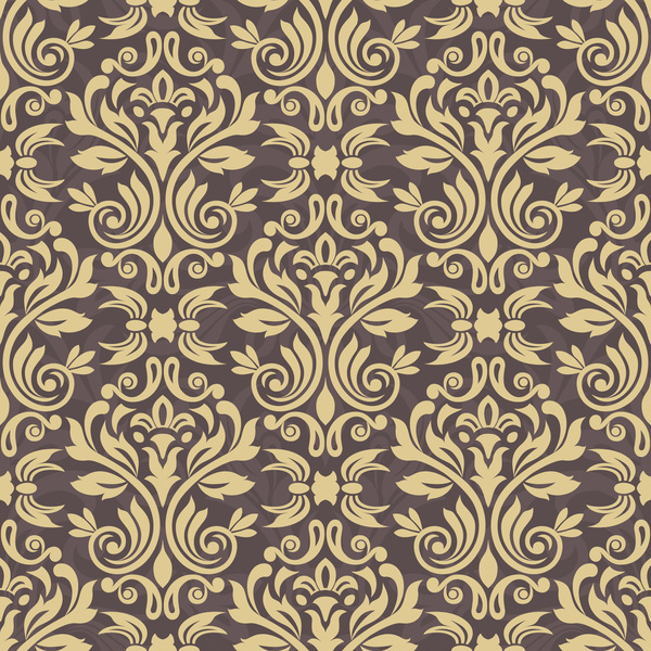 Ornage Ornament Damask Pattern Seamless Vector Free Download 600x600 Ornage Ornament Damask Pattern Seamless Vector Free Download