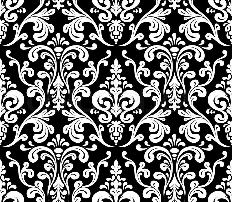 Vector Seamless Elegant Damask Stock Vector Colourbox 800x698 Vector Seamless Elegant Damask Stock Vector Colourbox