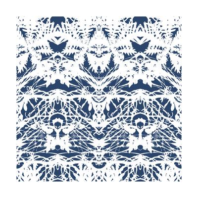 Vintage Vector Damask Pattern With Abstract Shapes Art Print 400x400 Vintage Vector Damask Pattern With Abstract Shapes Art Print