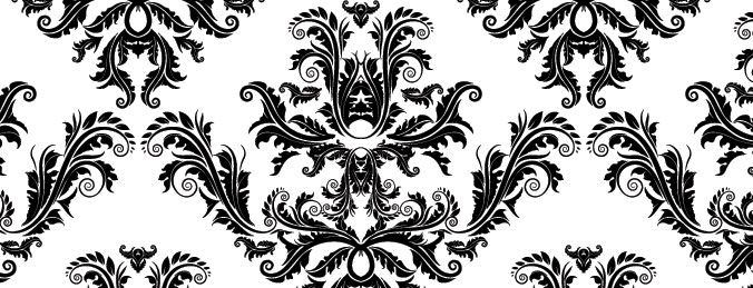 Seamless Damask Pattern Shop Inspirations Free Vector Patterns 676x259 Seamless Damask Pattern Shop Inspirations Free Vector Patterns
