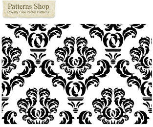 Damask Vector Graphics To Download 313x260 Damask Vector Graphics To Download