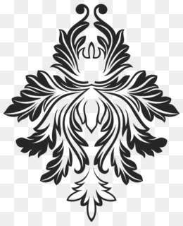 260x320 Damask Vector Png Free Download