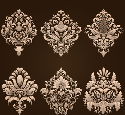 398x368 Free Damask Vector Free Vector Download