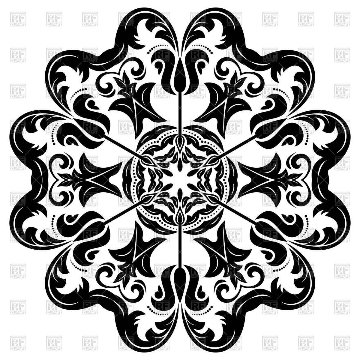 1200x1200 Lace Damask Vector Image Of Backgrounds, Textures, Abstract