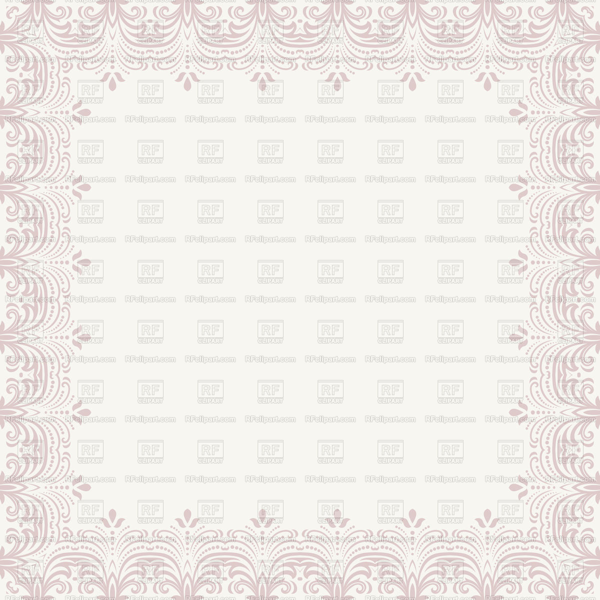 Oriental Frame With Damask Vector Image Of Borders And Frames 1200x1200 Oriental Frame With Damask Vector Image Of Borders And Frames