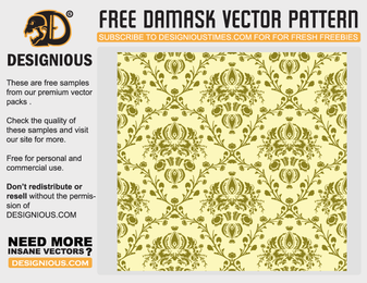 Damask Vector Graphics To Download 337x260 Damask Vector Graphics To Download