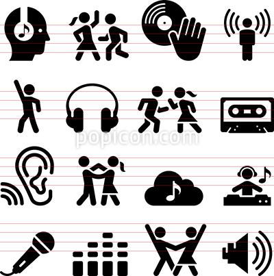 400x403 Dance Party Icons