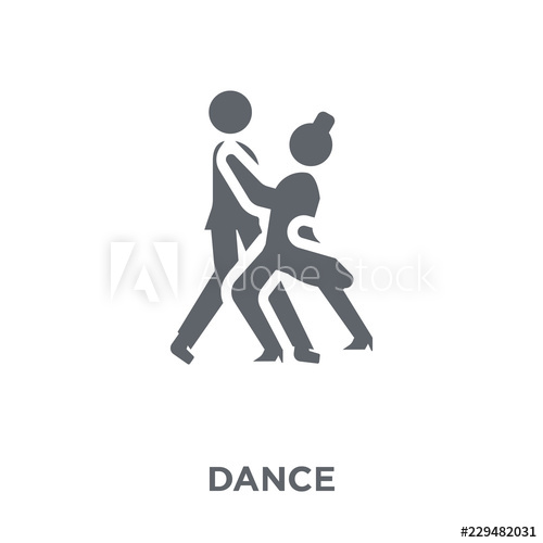 500x500 Dance Icon From Entertainment Collection