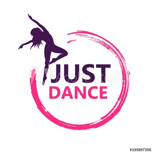 500x500 Dance Logo Vector Design Symbol