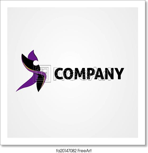 561x581 Free Art Print Of Dance Logo Icon Vector Design Freeart
