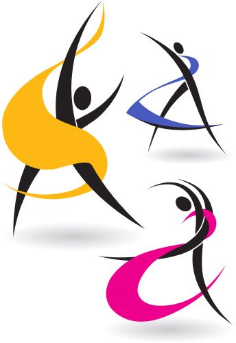 344x500 Dance Logos Graphic Design
