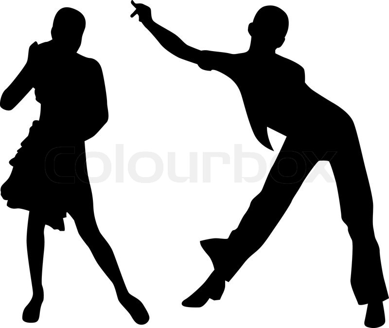 Dance People Silhouette Vector Stock Vector Colourbox 800x674 Dance People Silhouette Vector Stock Vector Colourbox