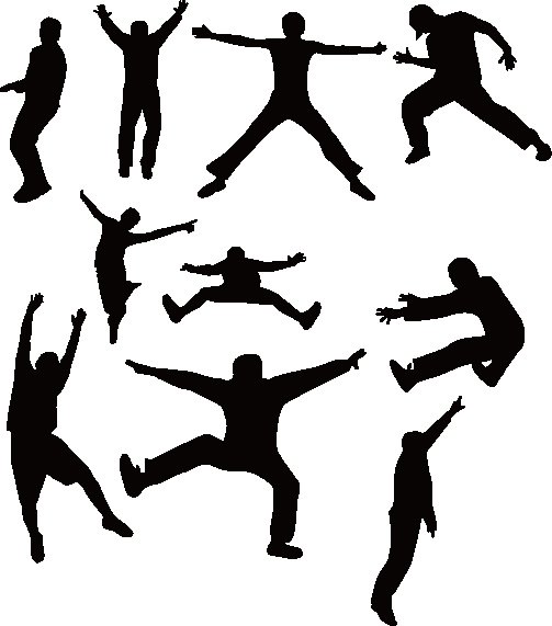 Dance Silhouette Vector Free Vector In Encapsulated Postscript 503x571 Dance Silhouette Vector Free Vector In Encapsulated Postscript