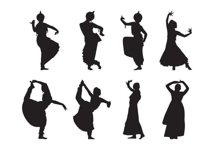Free Indian Dance Silhouette Vector Free Graphics 700x490 Free Indian Dance Silhouette Vector Free Graphics