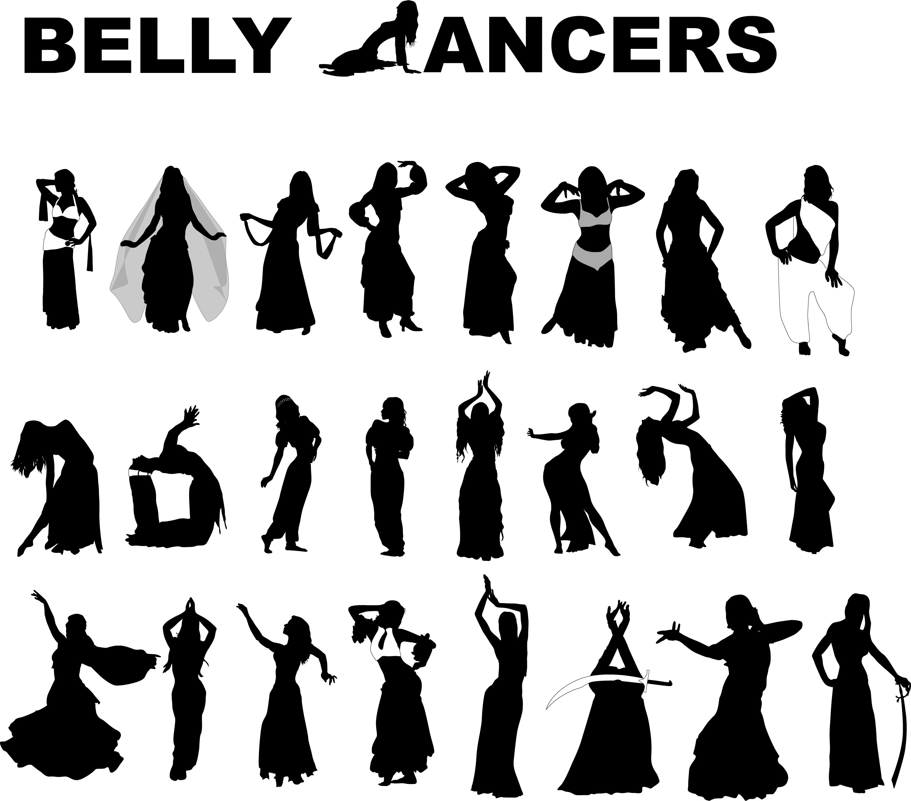 2948x2592 Belly Dancers