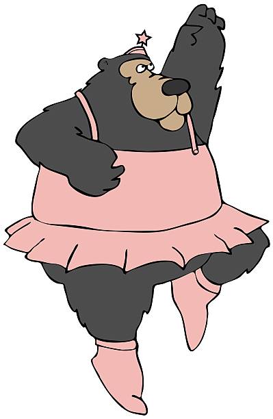 399x612 Dancing Bear Clipart