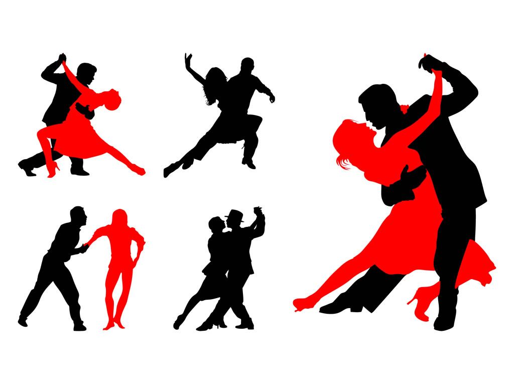1024x765 Dancing Couple Silhouettes