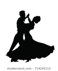 229x280 Dancing Silhouette Couple