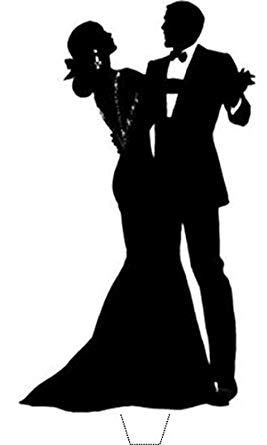 267x445 Collection Of 'dancing Couple Silhouette' Download More Than