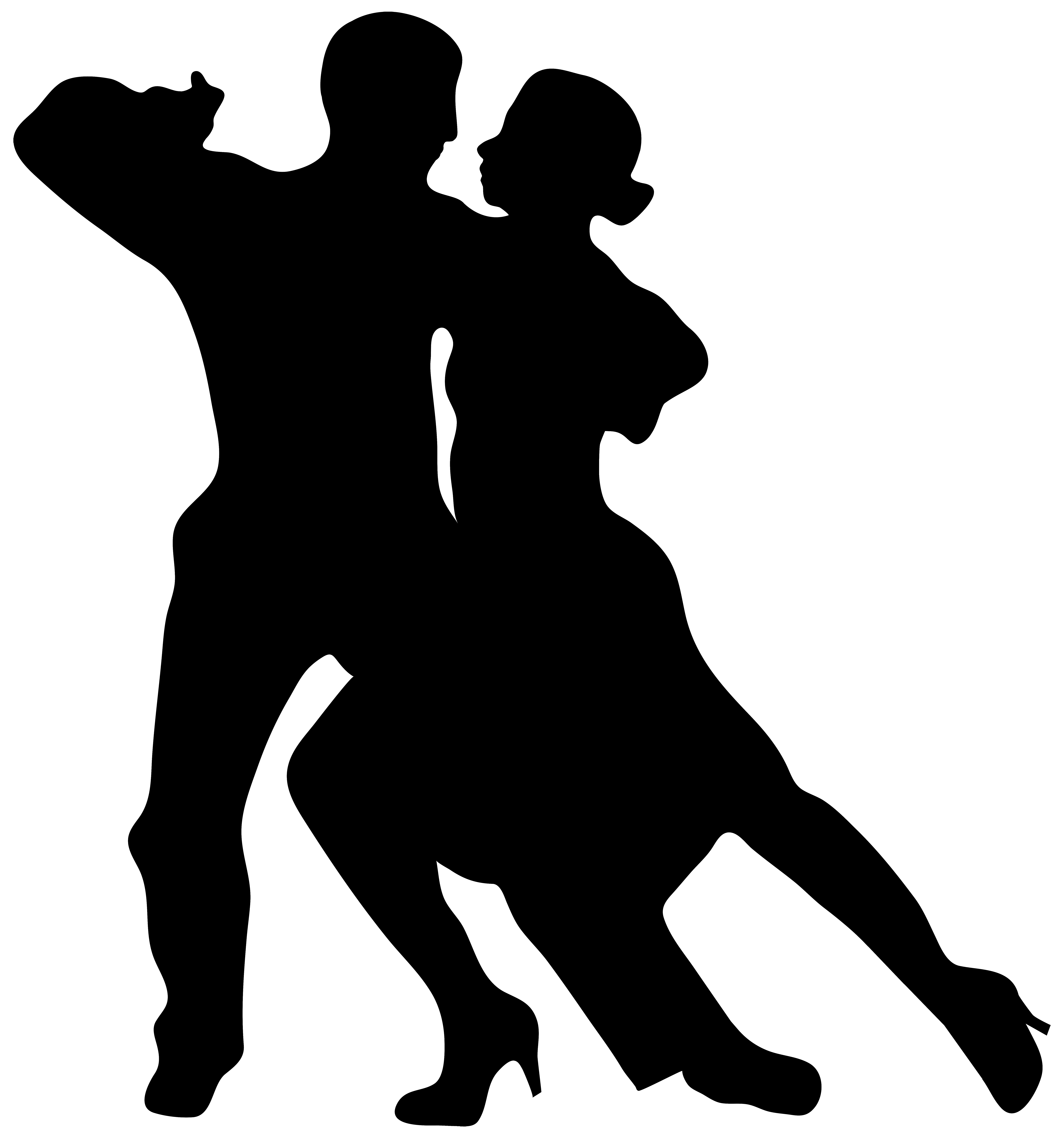 Free Clipart Dancing Couple Silhouette 7484x8000 Free Clipart Dancing Couple Silhouette