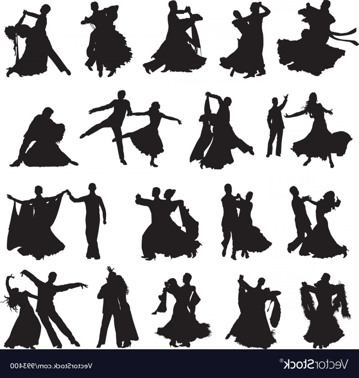 Silhouettes Of Couples Dancing Ballroom Dance Vector Soidergi 1200x1262 Silhouettes Of Couples Dancing Ballroom Dance Vector Soidergi