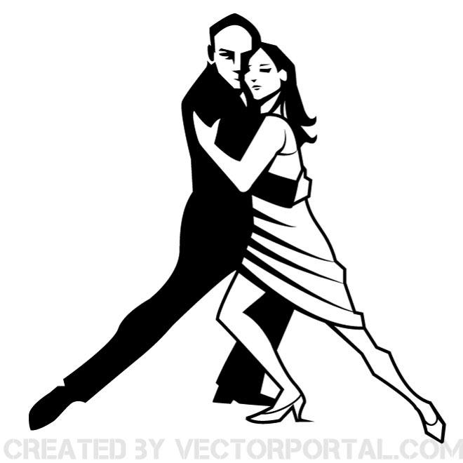 Dancing Couple Vector Clip Art 660x660 Dancing Couple Vector Clip Art