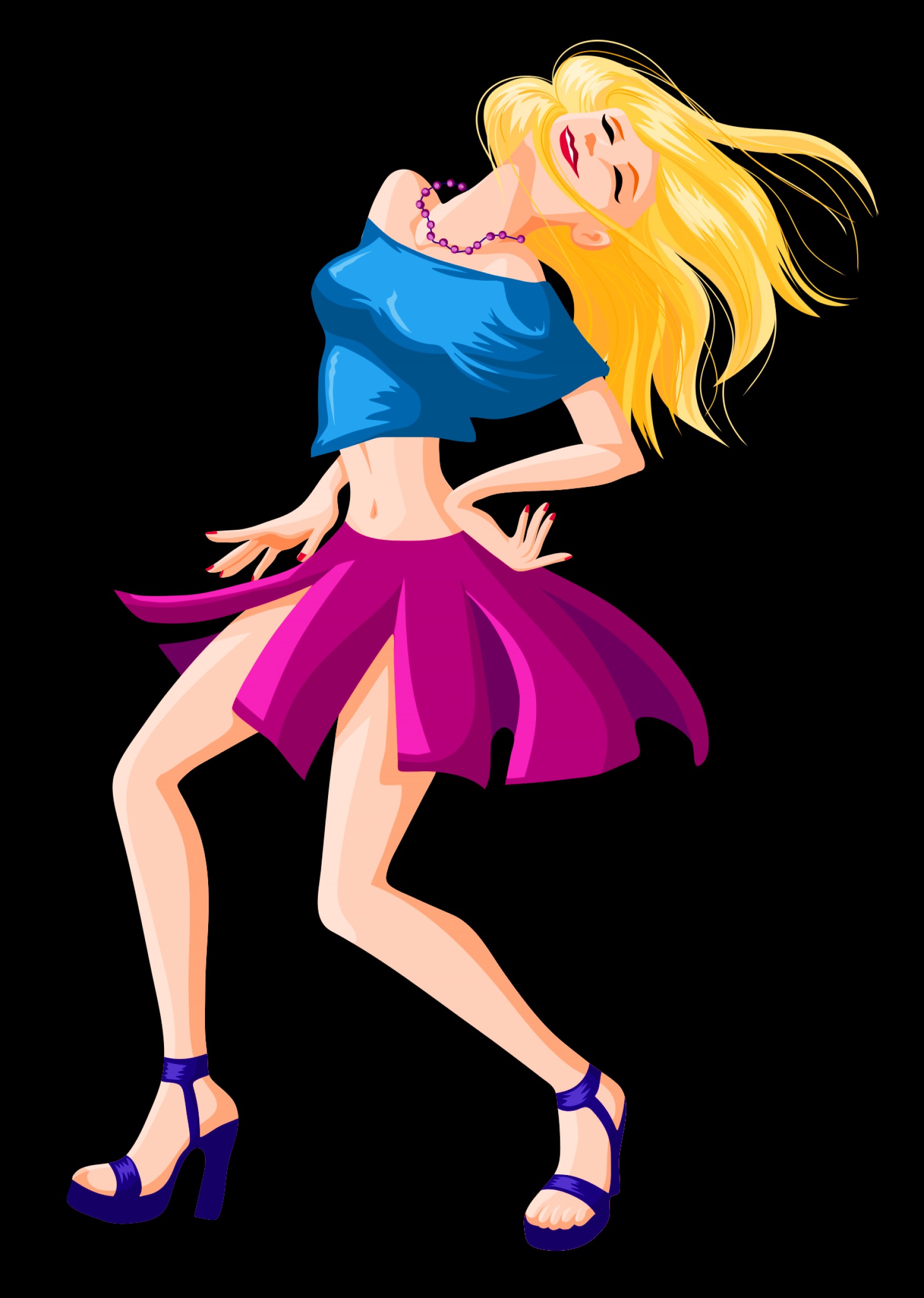1758x2469 Dancing Girl Vector Png Transparent Image Soidergi