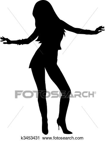 353x470 Dancing Girl