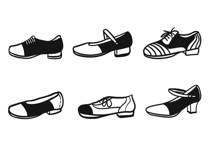 700x490 Tap Shoes Vector