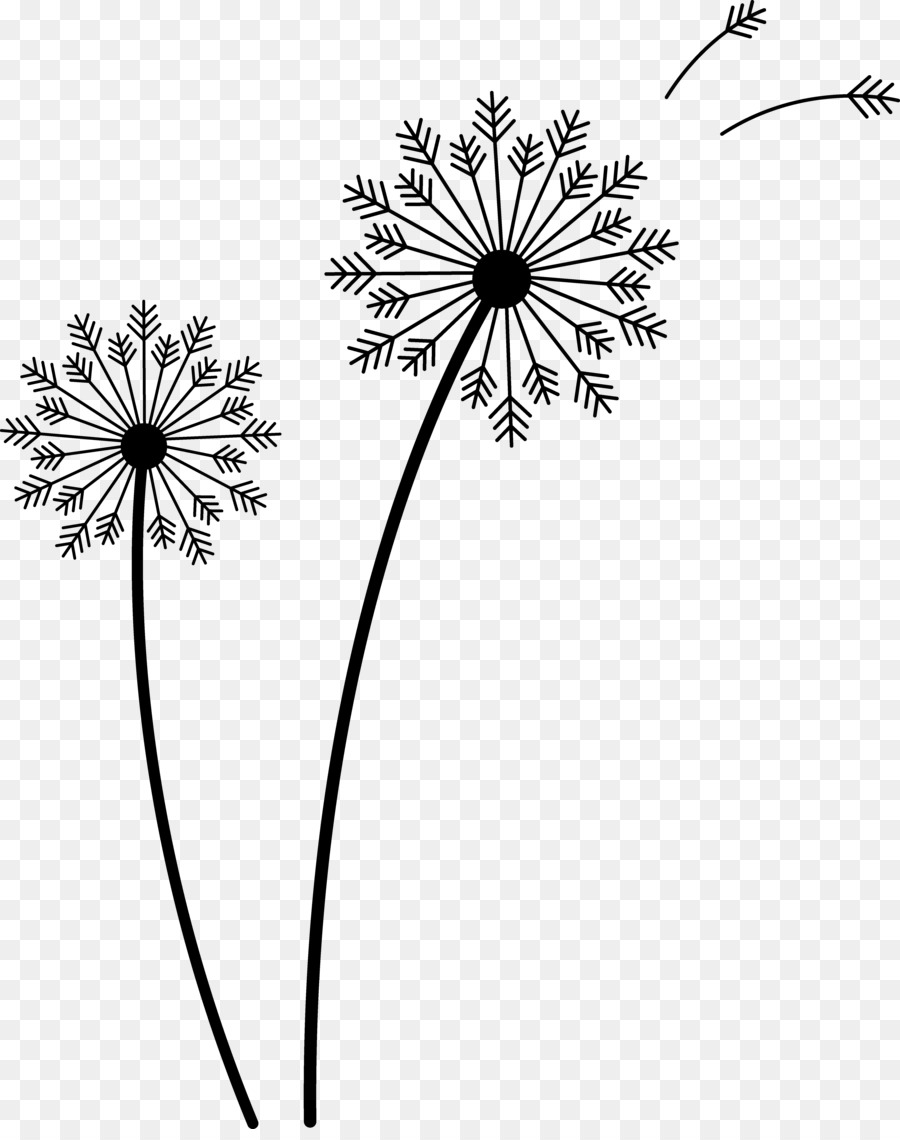 900x1140 Dandelion Clipart Vector Silhouette For Free Download And Use