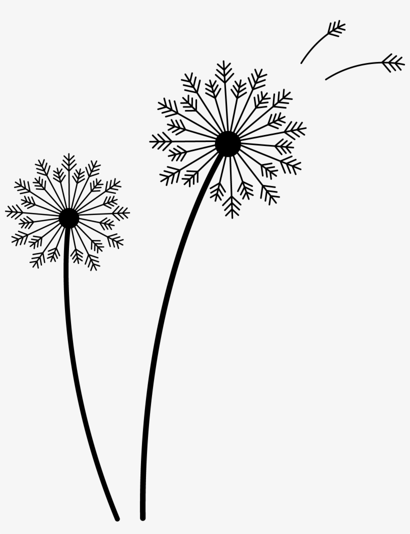 820x1068 Dandelion Vector Png
