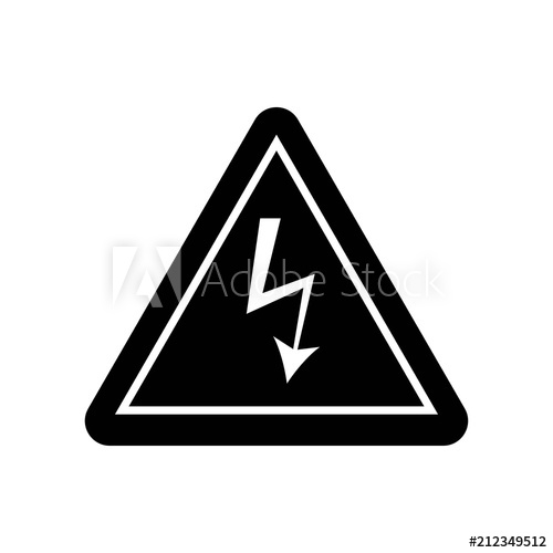 500x500 Danger Icon Vector Icon Simple Element Illustration Danger