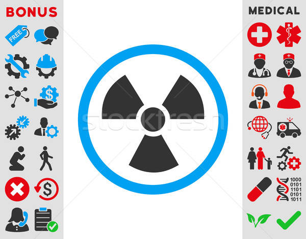 600x468 Radiation Danger Icon Vector Illustration Victor Ivlichev