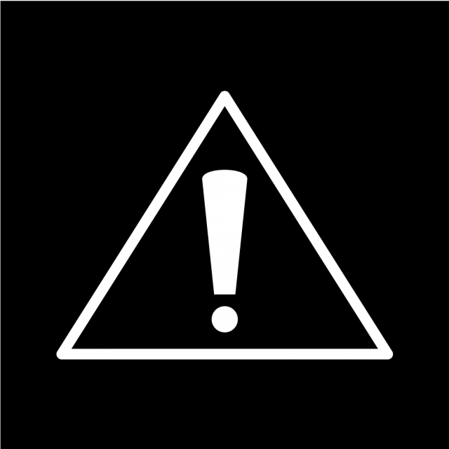 640x640 Vector Danger Icon, Alert, Attention, Danger Png And Vector