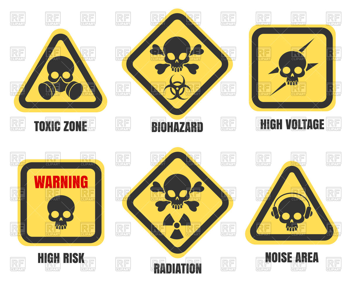 1200x982 Danger Signs Vector Image Of Signs, Symbols, Maps Vectortatu