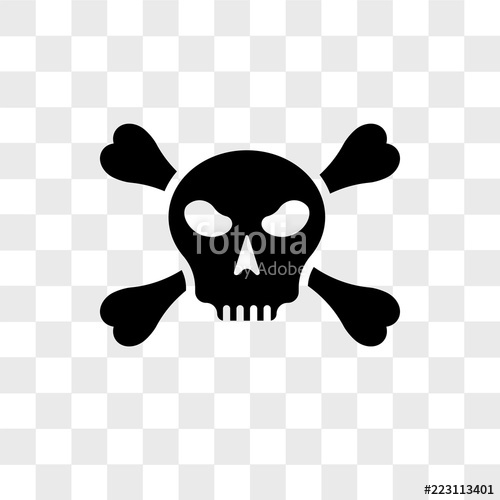 500x500 Danger Vector Icon Isolated On Transparent Background, Danger Logo