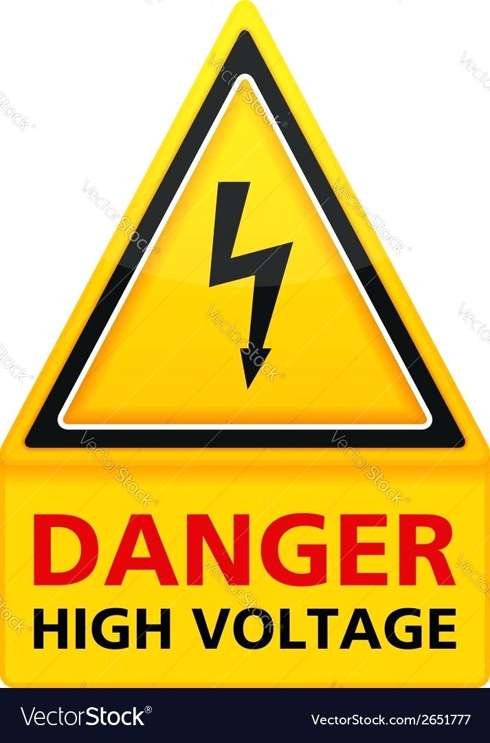 713x1080 High Voltage Sign Safety Hazard School Danger Vector Free Download