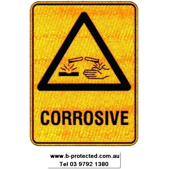 576x575 Corrosive Sign Chemicals Danger Warning Signs Vector