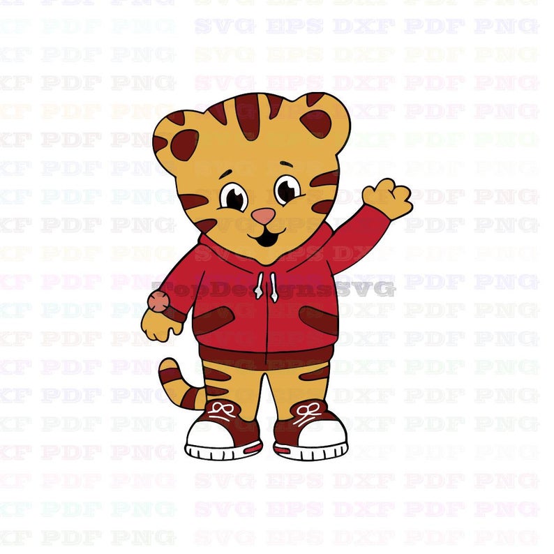 794x794 Daniel Tigers Neighborhood Dxf Pdf Png Cricut Etsy