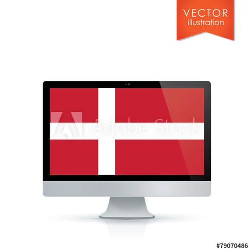 Flag Of Denmark, Danish Flag 500x500 Flag Of Denmark, Danish Flag