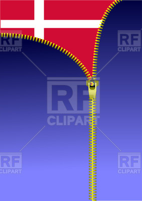 Zipper Opens Danish Flag Vector Image Of Signs, Symbols, Maps 283x400 Zipper Opens Danish Flag Vector Image Of Signs, Symbols, Maps