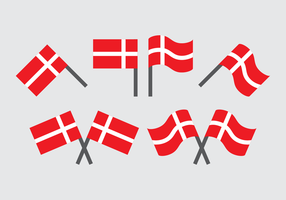 Danish Flag Free Vector Art 286x200 Danish Flag Free Vector Art