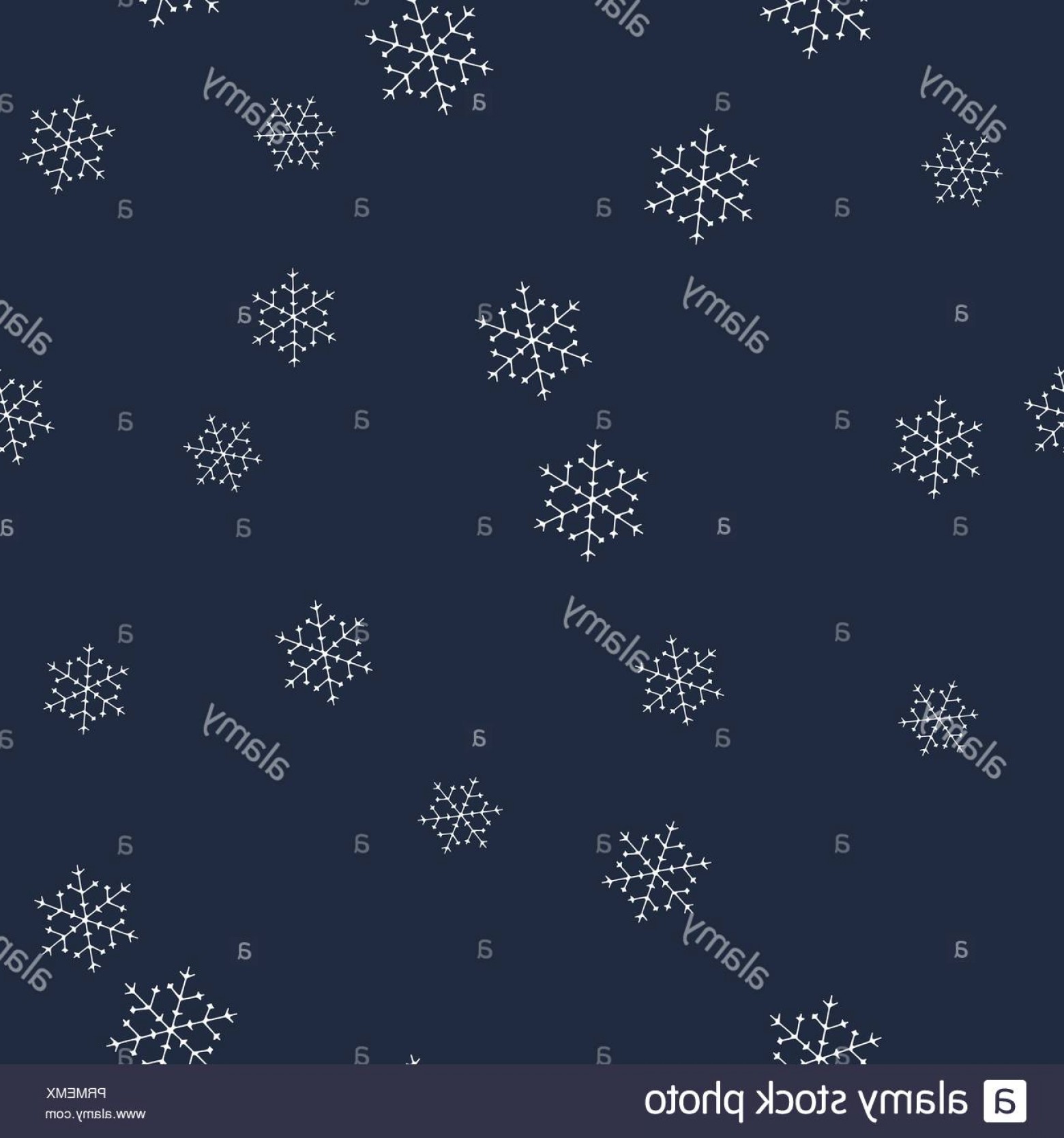 White Snowflakes Seamless Pattern Dark Blue Background Vector 1560x1668 White Snowflakes Seamless Pattern Dark Blue Background Vector