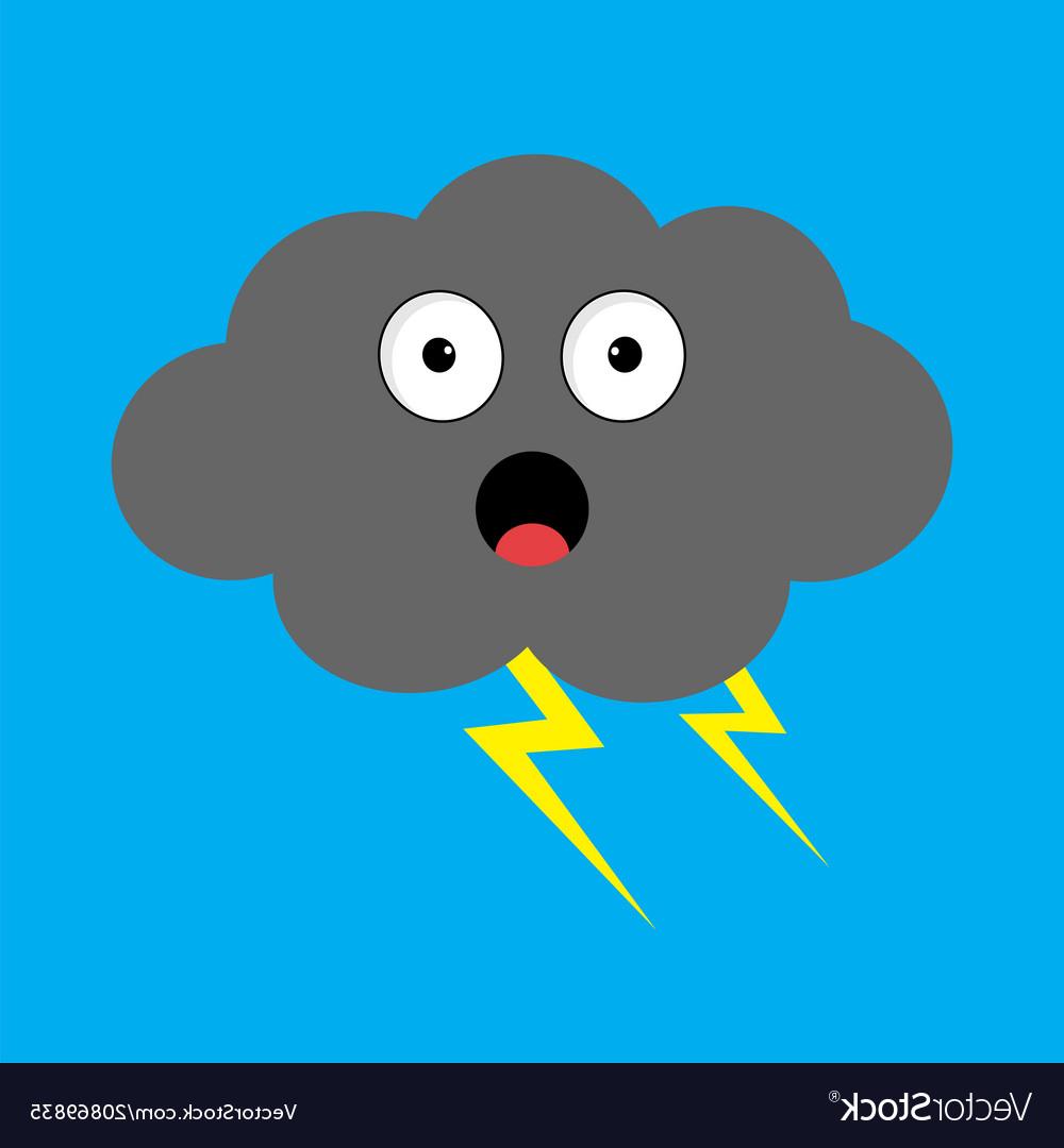 1000x1080 Unique Cartoon Dark Clouds Vector Pictures Free Vector Art